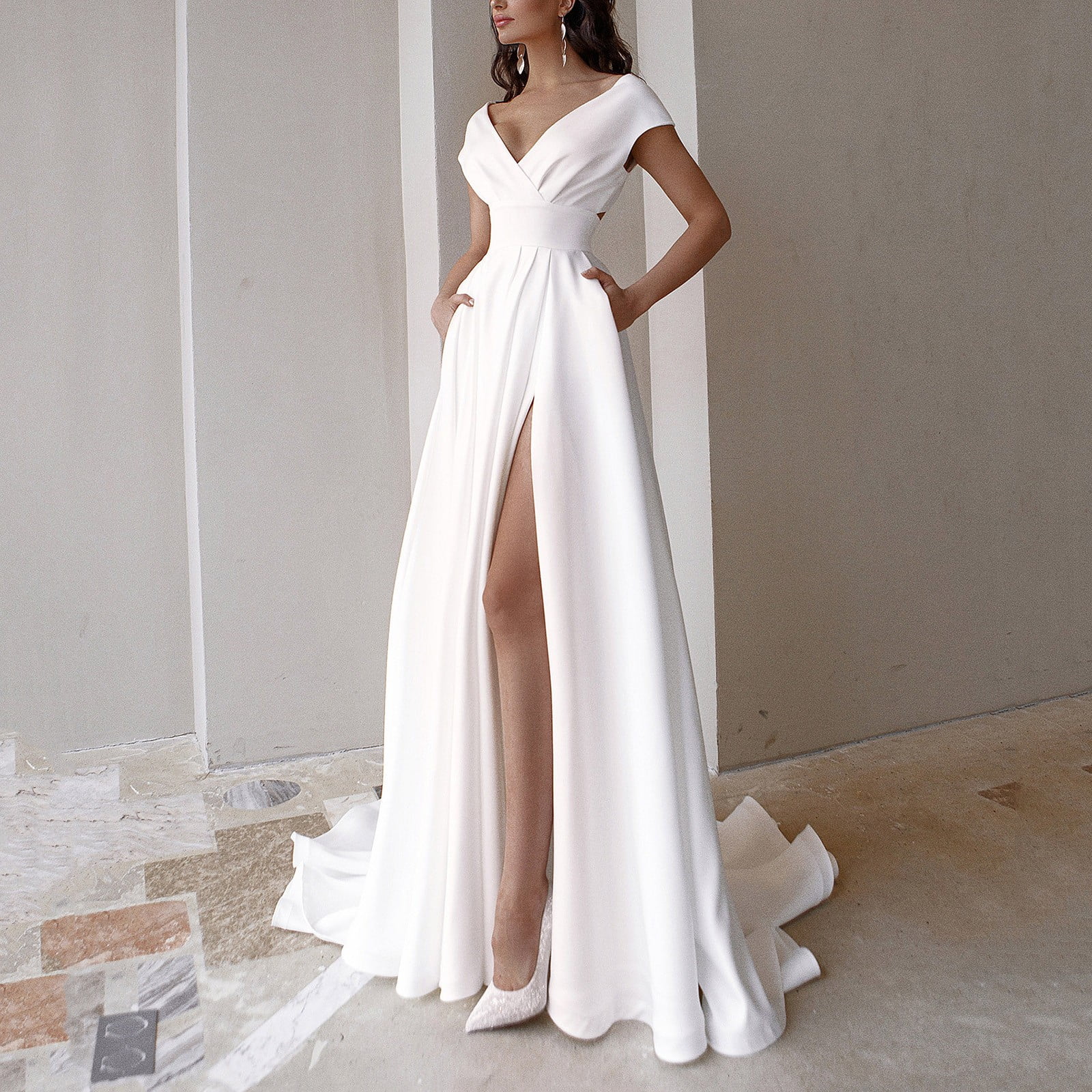 white formal dresses for women